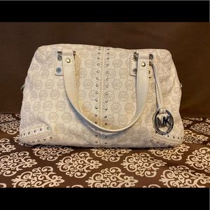 Michael Kors satchel with crossbody strap